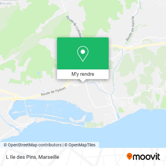 L Ile des Pins plan