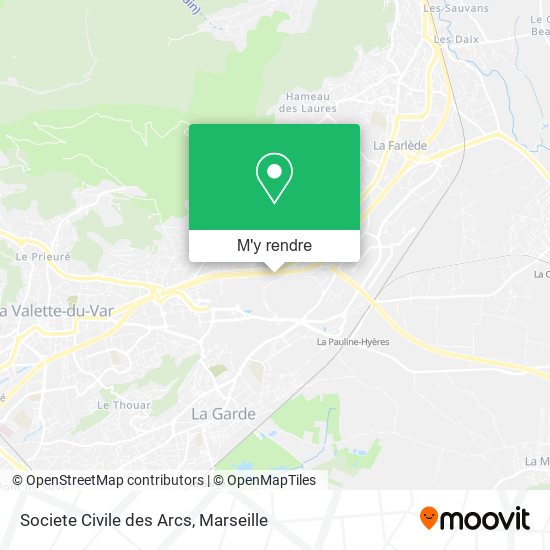Societe Civile des Arcs plan