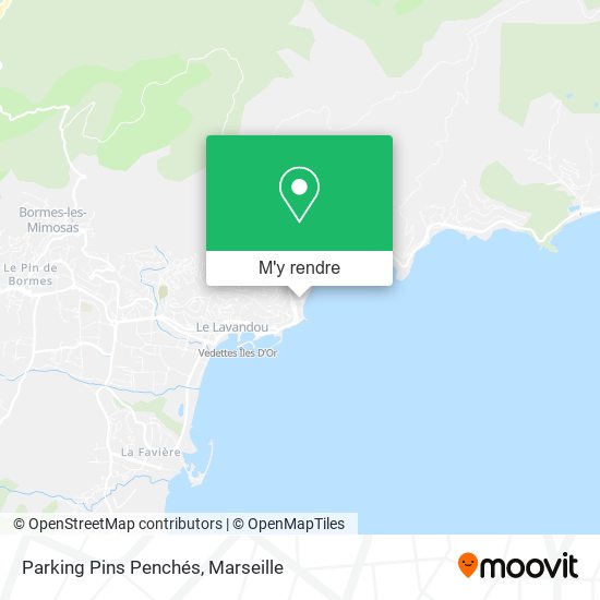 Parking Pins Penchés plan