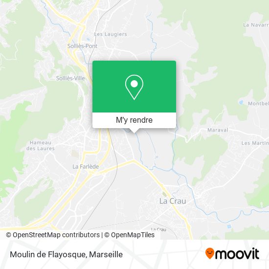 Moulin de Flayosque plan