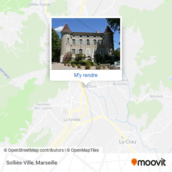 Solliès-Ville plan