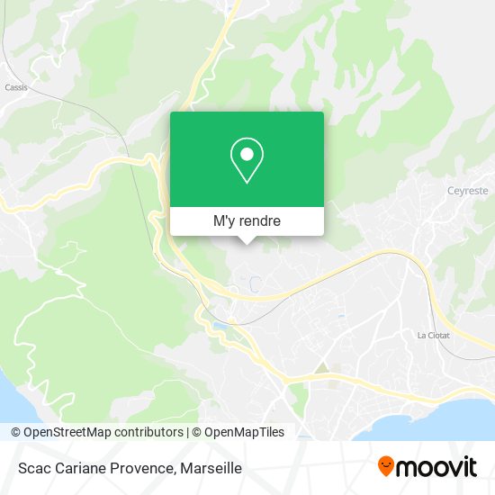 Scac Cariane Provence plan