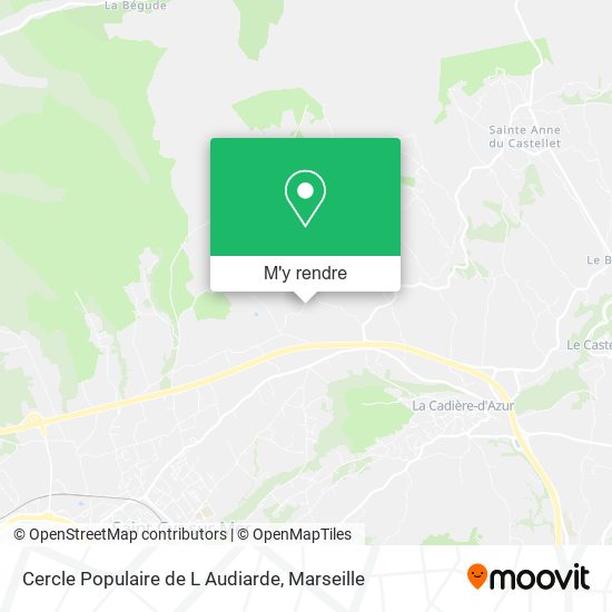 Cercle Populaire de L Audiarde plan