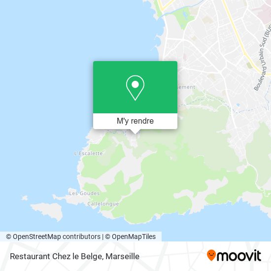 Restaurant Chez le Belge plan