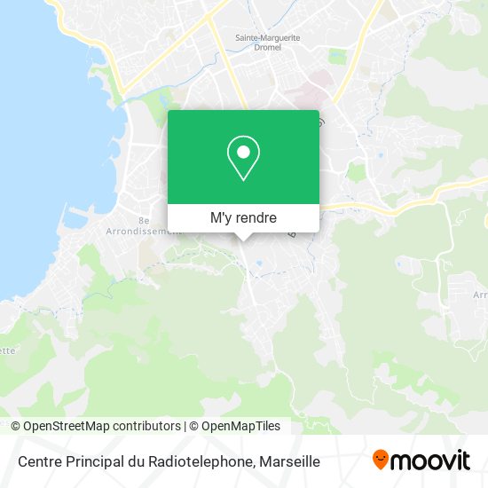 Centre Principal du Radiotelephone plan
