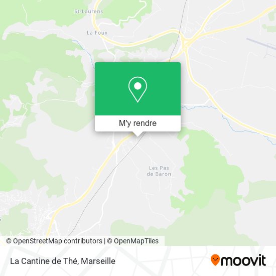 La Cantine de Thé plan