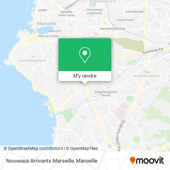 Nouveaux Arrivants Marseille plan