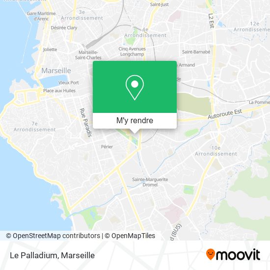 Le Palladium plan