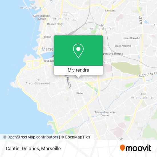 Cantini Delphes plan