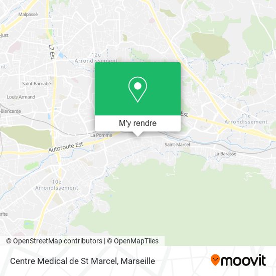 Centre Medical de St Marcel plan