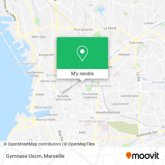 Gymnase Uscm plan