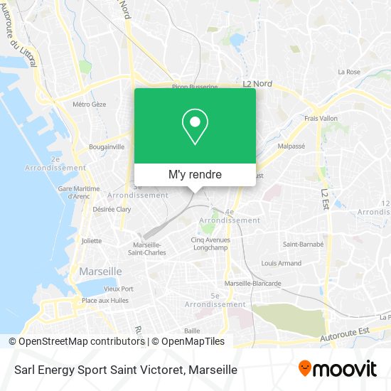Sarl Energy Sport Saint Victoret plan