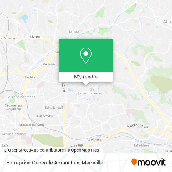 Entreprise Generale Amanatian plan