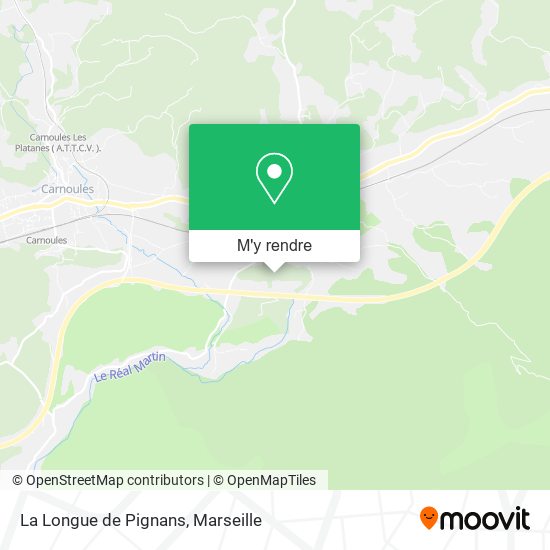 La Longue de Pignans plan