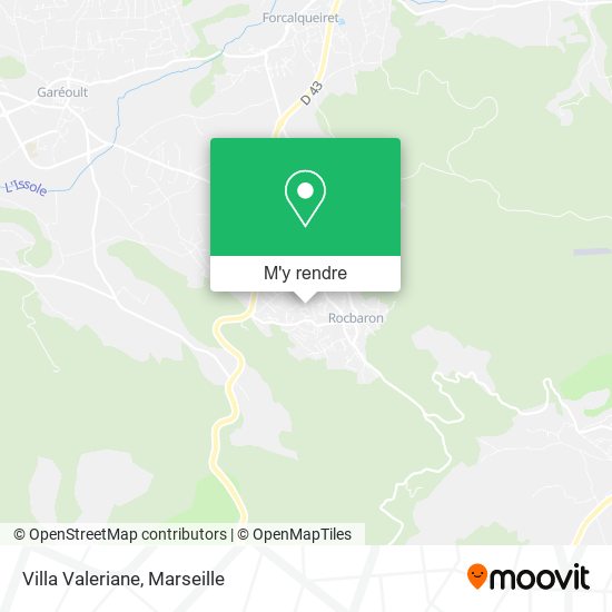 Villa Valeriane plan