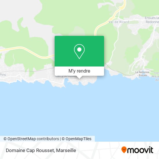 Domaine Cap Rousset plan