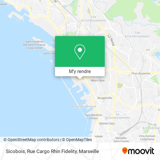 Sicobois, Rue Cargo Rhin Fidelity plan