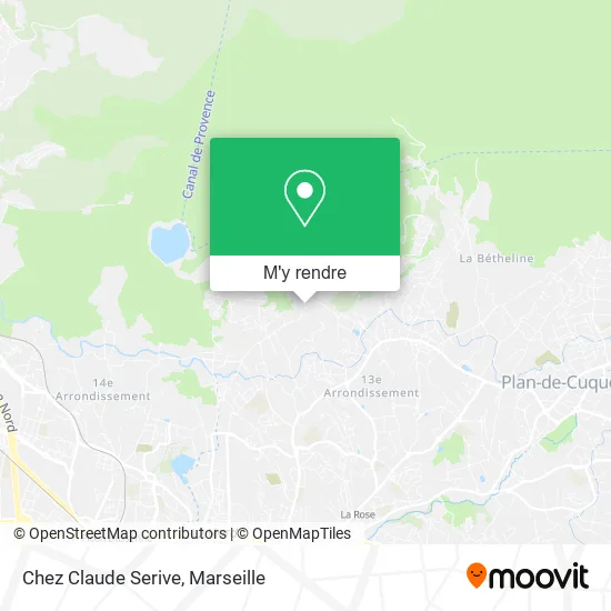 Chez Claude Serive plan