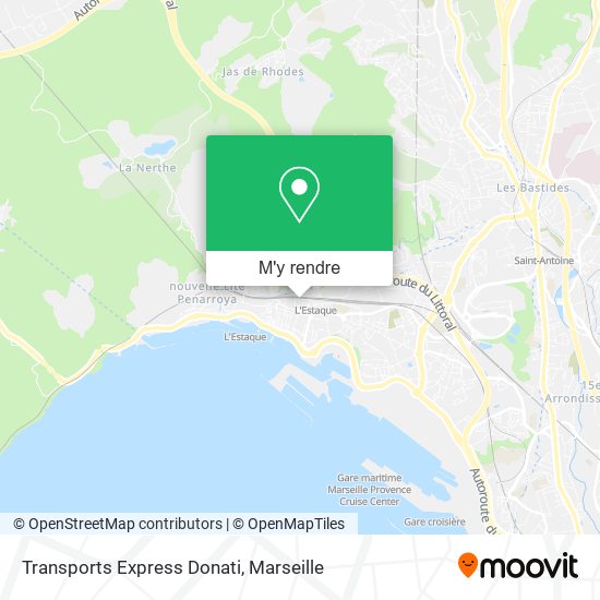 Transports Express Donati plan