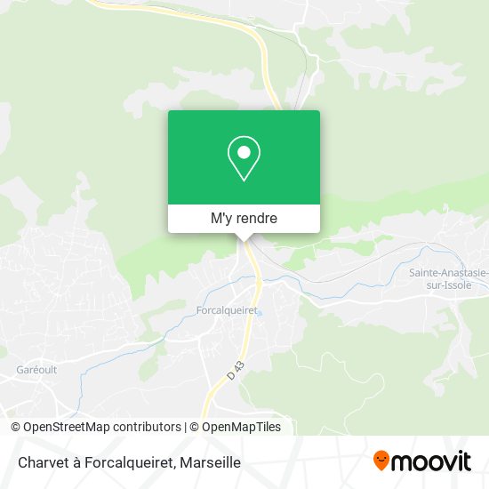 Charvet à Forcalqueiret plan