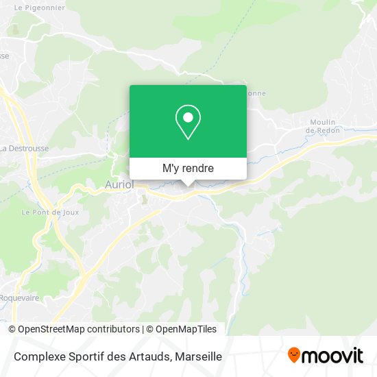 Complexe Sportif des Artauds plan