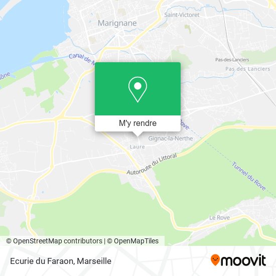 Ecurie du Faraon plan