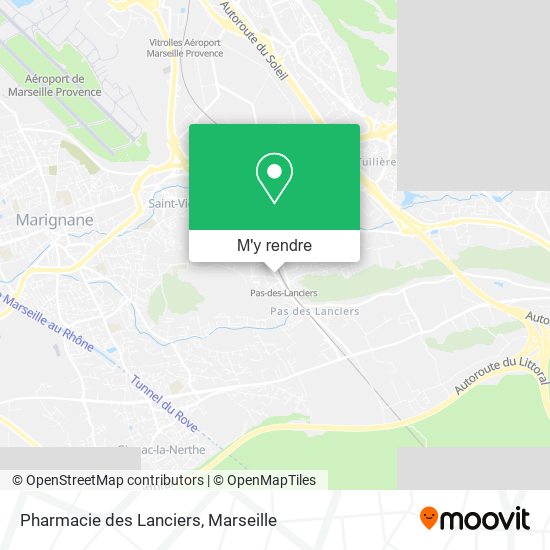 Pharmacie des Lanciers plan