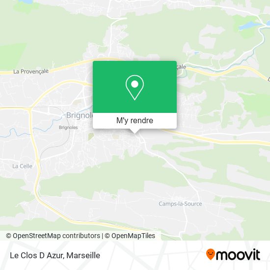 Le Clos D Azur plan