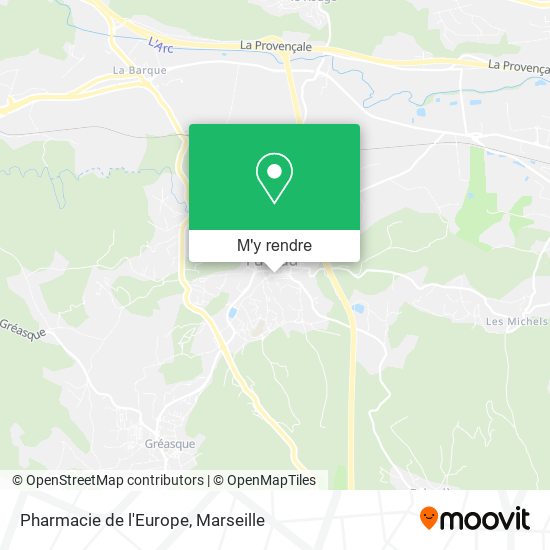 Pharmacie de l'Europe plan
