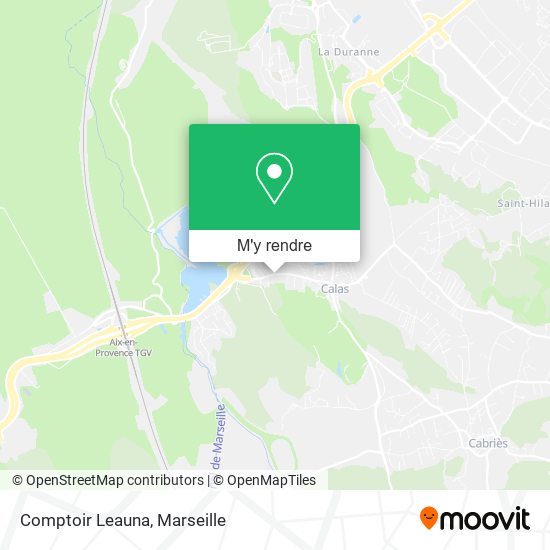 Comptoir Leauna plan