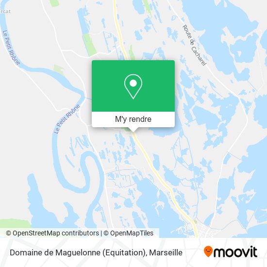 Domaine de Maguelonne (Equitation) plan
