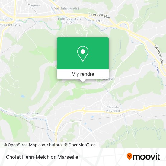 Cholat Henri-Melchior plan
