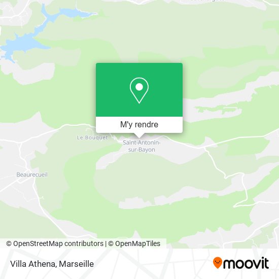 Villa Athena plan