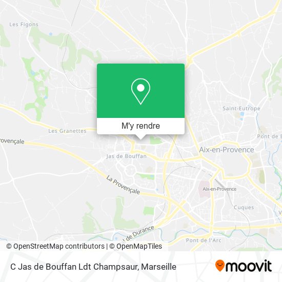 C Jas de Bouffan Ldt Champsaur plan