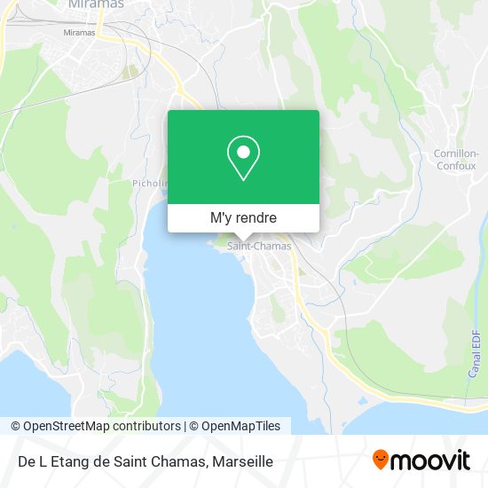 De L Etang de Saint Chamas plan
