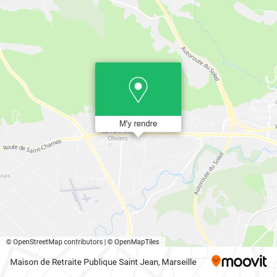 Maison de Retraite Publique Saint Jean plan