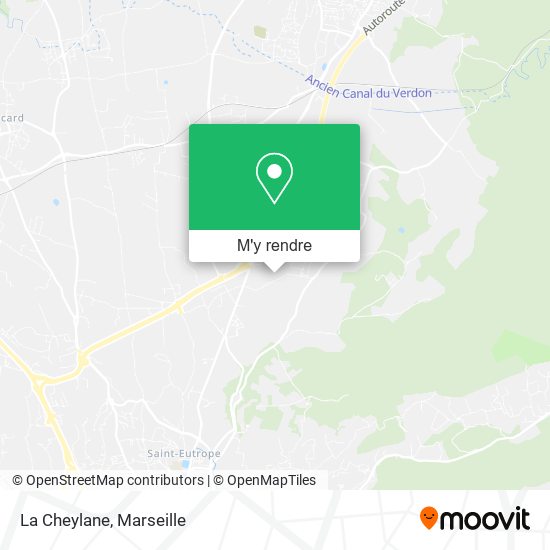 La Cheylane plan