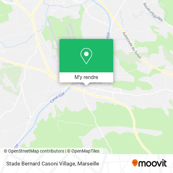 Stade Bernard Casoni Village plan