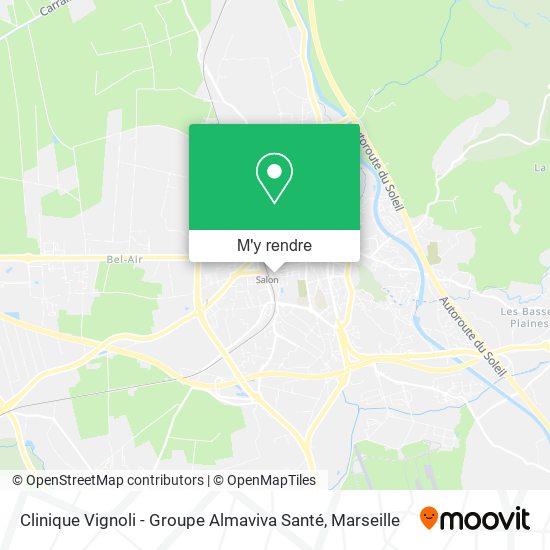 Clinique Vignoli - Groupe Almaviva Santé plan