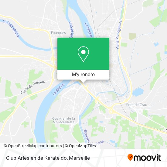 Club Arlesien de Karate do plan