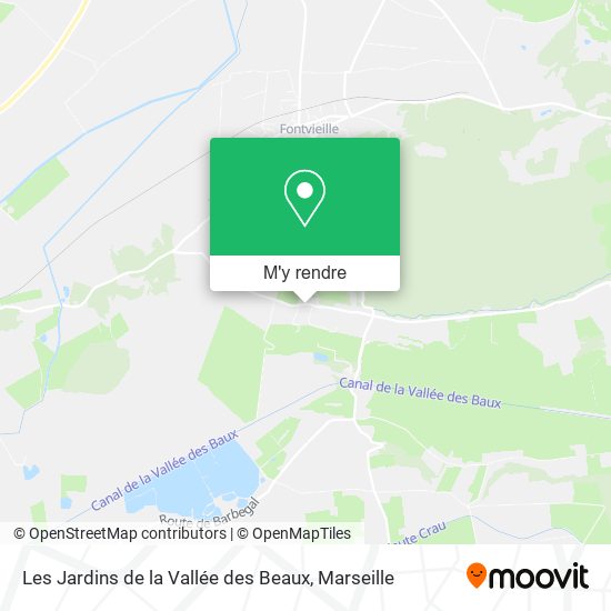 Les Jardins de la Vallée des Beaux plan