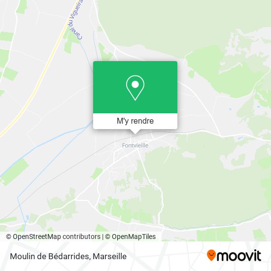 Moulin de Bédarrides plan