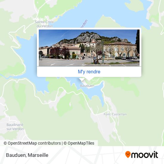 Bauduen plan