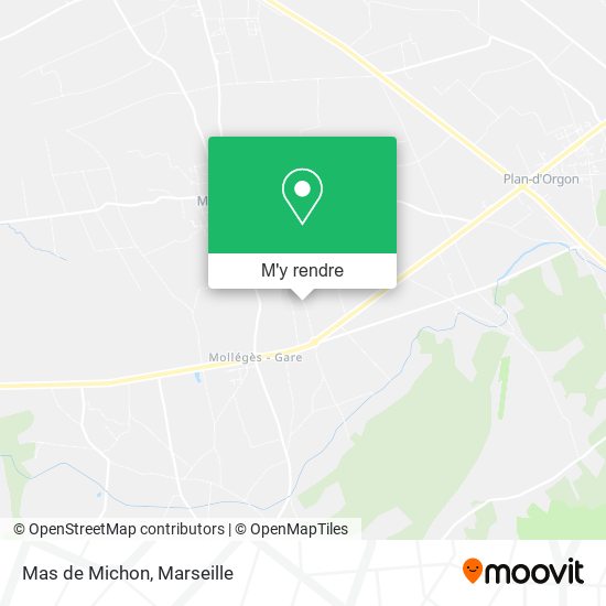 Mas de Michon plan