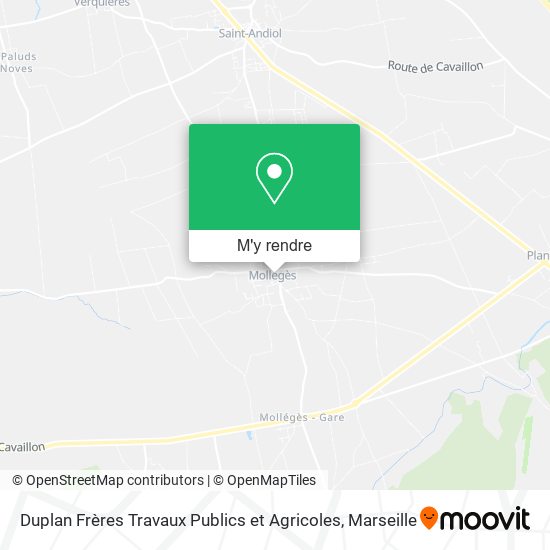 Duplan Frères Travaux Publics et Agricoles plan