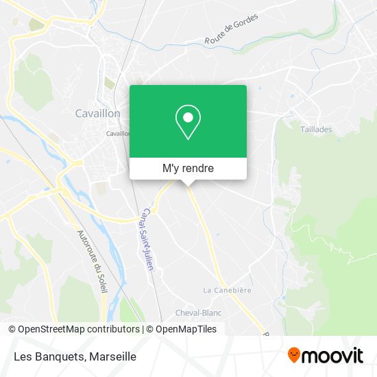 Les Banquets plan