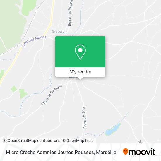 Micro Creche Admr les Jeunes Pousses plan