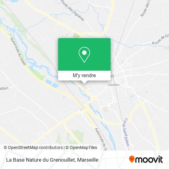 La Base Nature du Grenouillet plan
