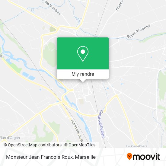 Monsieur Jean Francois Roux plan