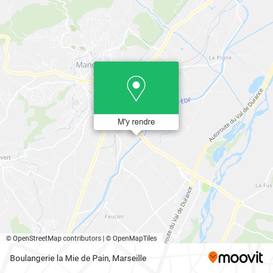 Boulangerie la Mie de Pain plan